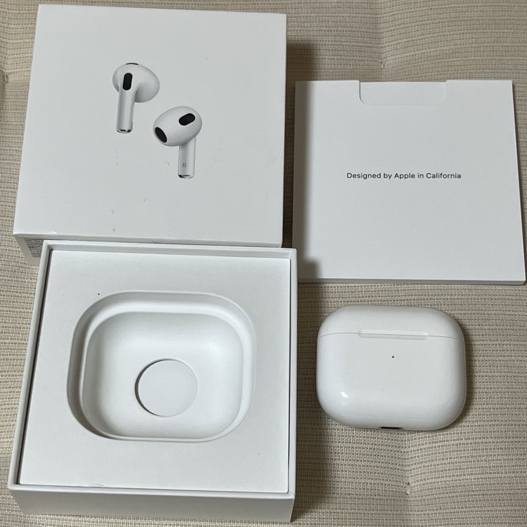 Apple Airpods (第3世代) MME73J/A 【使用20回未満】スマホ/家電/カメラ