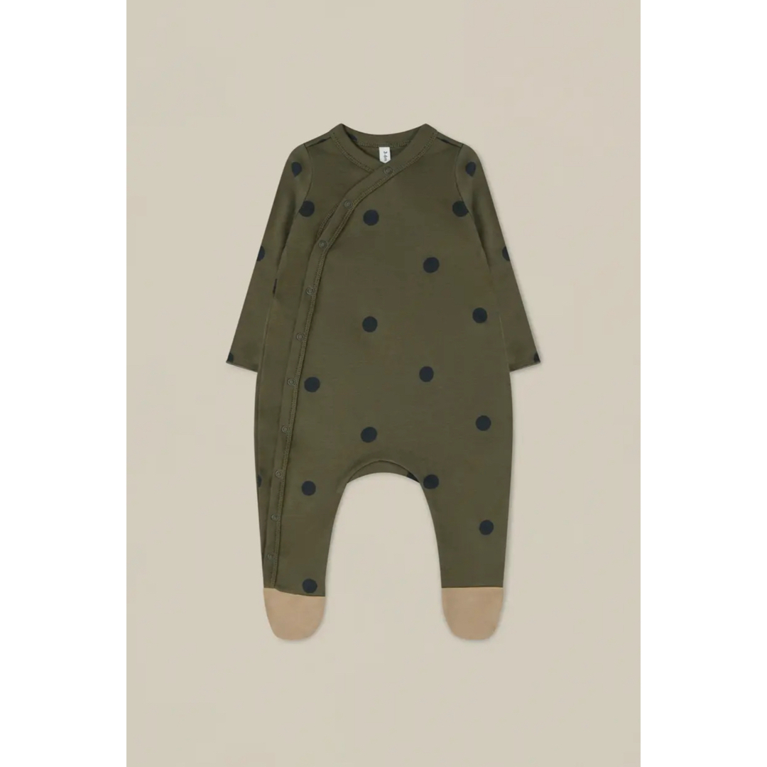 organiczooorganic zoo  /  olive dots suit 23AW
