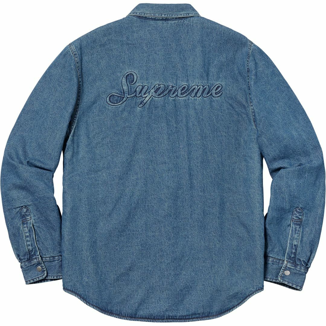 Supreme(シュプリーム)のBlue L 18AW Supreme Sherpa Lined Denim S メンズのトップス(シャツ)の商品写真