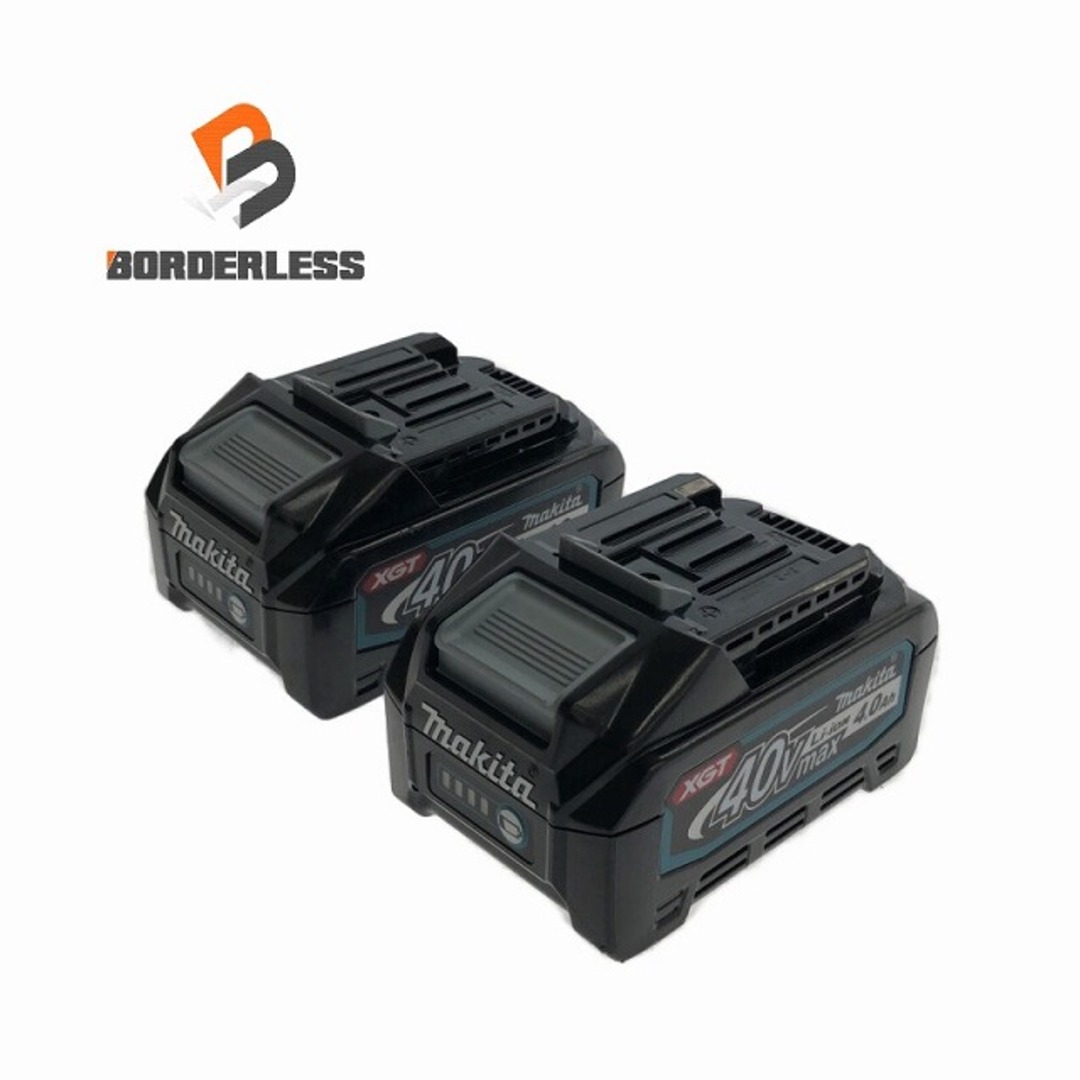 Makita - ☆中古品2個セット☆makita マキタ 純正 40Vmax 4.0Ah