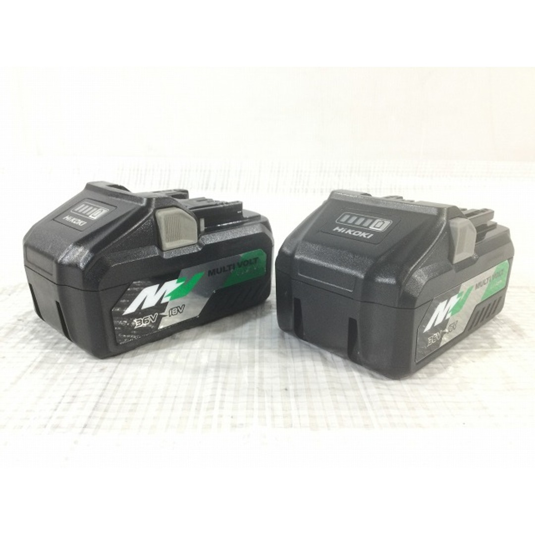 ☆中古品 2個セット☆HiKOKI ハイコーキ 36V 4.0Ah 純正 蓄電池 ☆中古品 2個セット☆HiKOKI ハイコーキ 36V 4.0Ah 純正 蓄電池