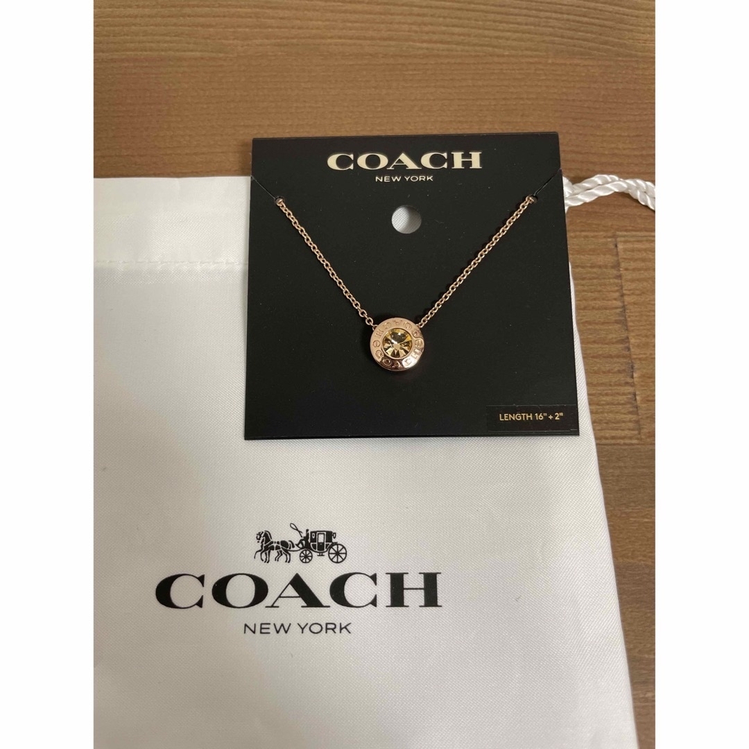 COACH(コーチ)の【新品・正規品】 COACH ネックレス　F54514 レディースのアクセサリー(ネックレス)の商品写真