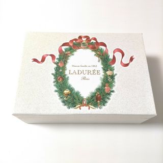 LADUREE クリスマス限定マカロンボックス 箱のみ(小物入れ)