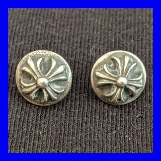 クロムハーツ(Chrome Hearts)のクロムハーツ★クロスボールリベット★12mm★2個セット★純正パーツ(その他)