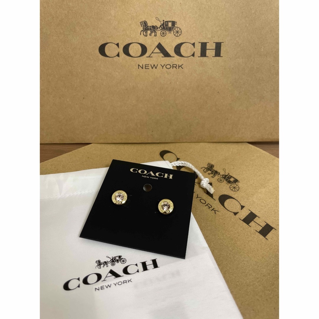 COACH - 【新品・正規品】 COACH オープン サークル ストーン COACH - 【新品・正規品】 COACH オープン サークル ストーン