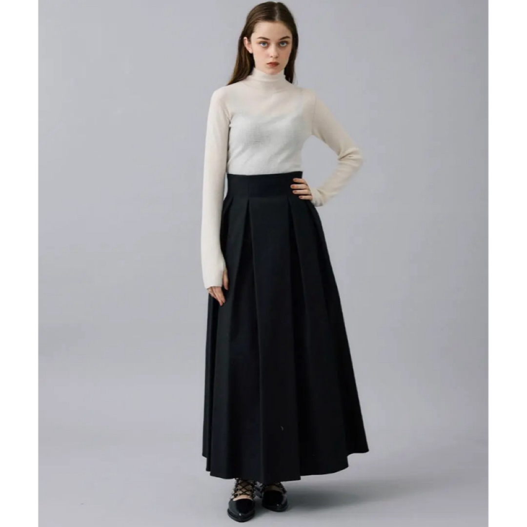 CLANE HIGH WAIST VOLUME MAXI SKIRTのサムネイル