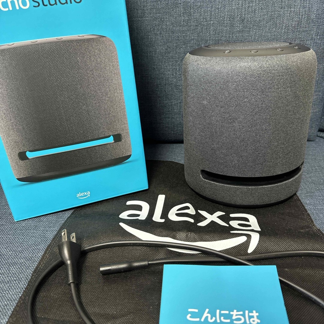 Amazon(アマゾン)のAmazon Echo Studio エコースタジオ スマホ/家電/カメラのオーディオ機器(スピーカー)の商品写真