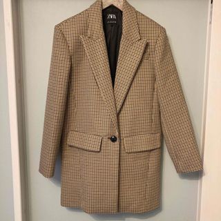 ザラ チェスターコート(レディース)（ベージュ系）の通販 83点 | ZARA