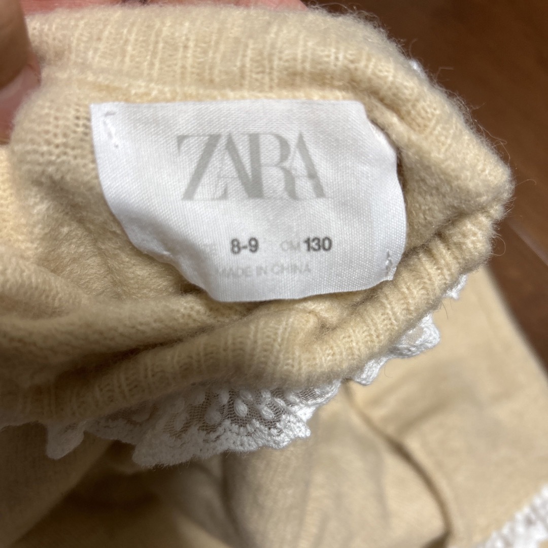 ZARA KIDS(ザラキッズ)のZARA ニット キッズ/ベビー/マタニティのキッズ服女の子用(90cm~)(ニット)の商品写真