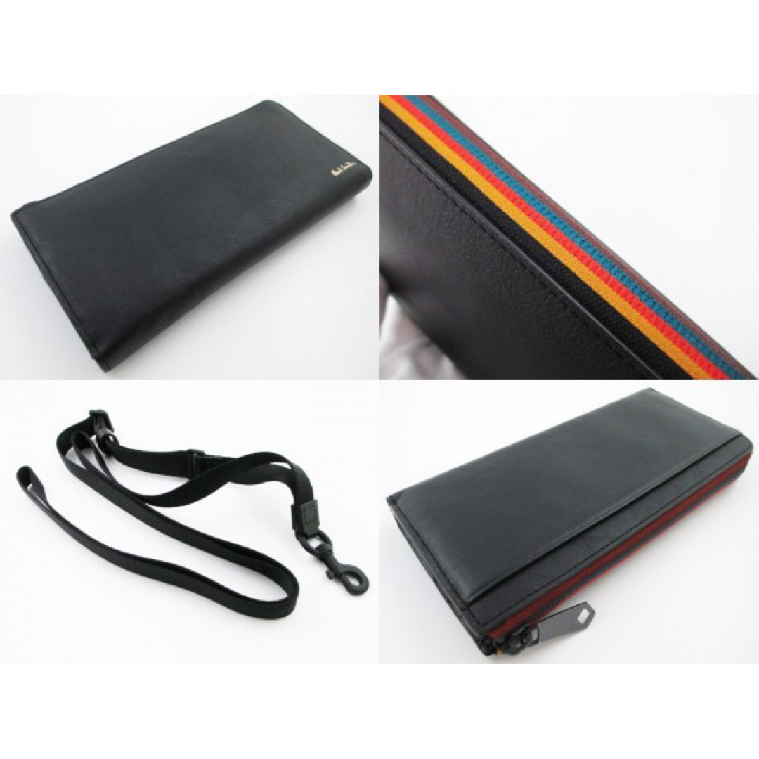 Paul Smith(ポールスミス)の☆ラスト1点限定☆新品☆箱付☆ポールスミス 人気Ｌ字ファスナー 長財布 黒☆ メンズのファッション小物(長財布)の商品写真