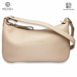 ロンシャン(LONGCHAMP)のロンシャン ル フローネ クロスボディバッグ レザー ライトベージュ 2271021238 ショルダーバッグ 斜め掛け 肩掛け レディース ポシェット LONGCHAMP USED【中古品】【ブリルトワーゼ】【丸正質舗】【質屋】(M212027h)(ショルダーバッグ)