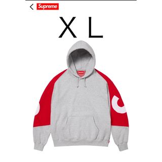 シュプリーム(Supreme)のBig Logo Jacquard Hooded Sweatshirt XL(パーカー)