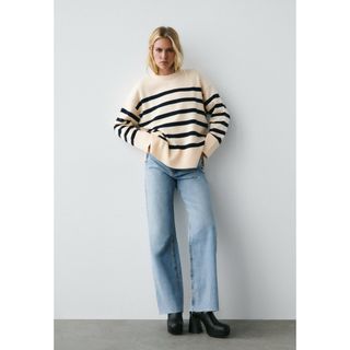 ザラ(ZARA)のZARA ボーダーニットセーター(ニット/セーター)