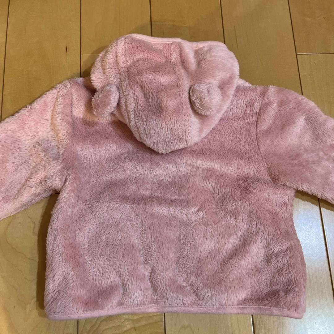 babyGAP(ベビーギャップ)のbabyGAP フリース　女の子　80cm キッズ/ベビー/マタニティのベビー服(~85cm)(カーディガン/ボレロ)の商品写真