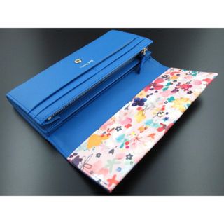 ポールスミス(Paul Smith)の☆箱なし特価☆新品未使用☆ポールスミス 人気花柄 長財布 ブルー☆(財布)