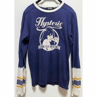 ヒステリックグラマー(HYSTERIC GLAMOUR)のHYSTERIC GLAMOUR ヒステリックグラマー ロングTシャツ サイズM(Tシャツ/カットソー(七分/長袖))