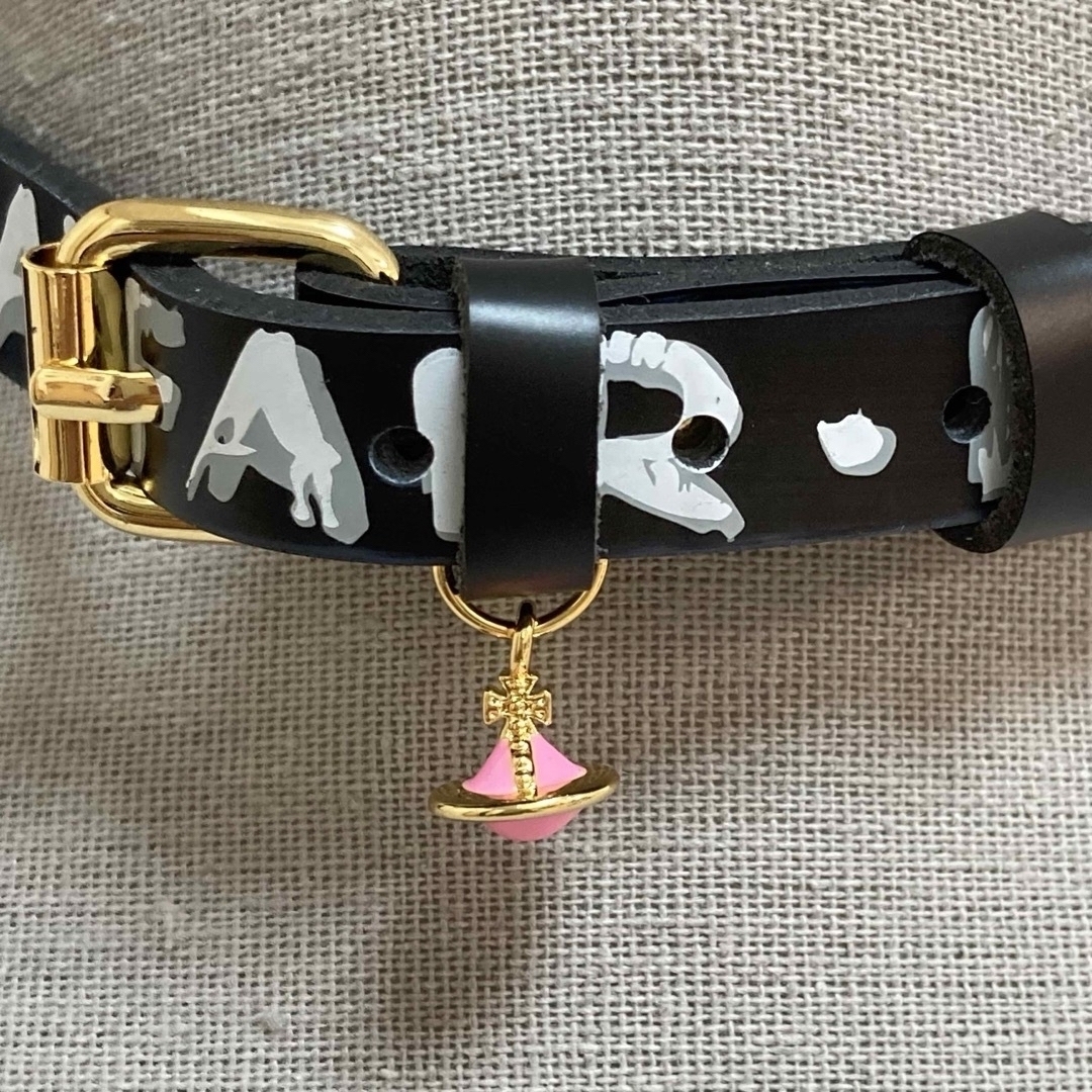 Vivienne Westwood(ヴィヴィアンウエストウッド)のヴィヴィアン　立体オーブチョーカー　ゴールド レディースのアクセサリー(ネックレス)の商品写真