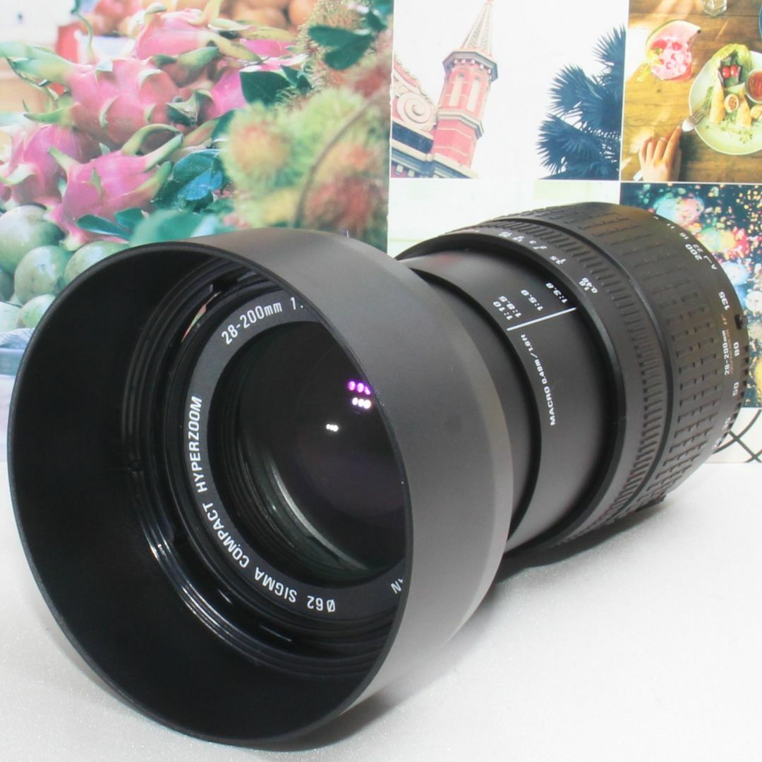 SIGMA(シグマ)の❤️１本で近遠対応❤️シグマ 28-200mm DC ペンタックス用❤️ スマホ/家電/カメラのカメラ(デジタル一眼)の商品写真