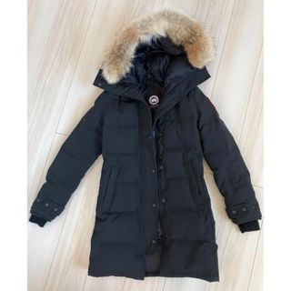 カナダグース(CANADA GOOSE)のカナダグース　マッケンジー　ブラック　Sサイズ(ダウンジャケット)