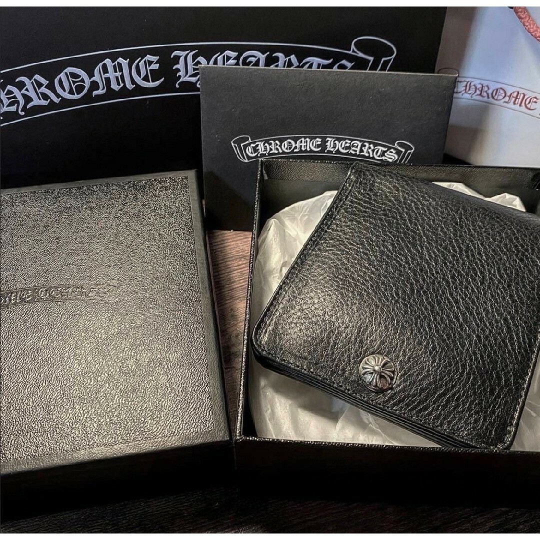 【極上品】CHROME HEARTS ワンスナップウォレット 財布折り財布