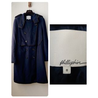 スリーワンフィリップリム(3.1 Phillip Lim)の3.1philliplim ウールボタンコート　訳あり　ロング(ロングコート)