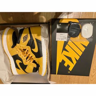 ジョーダン(Jordan Brand（NIKE）)のNIKE AIR JORDAN 1 RETRO HIGH OG POLLEN(スニーカー)