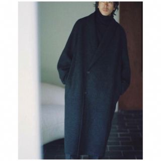 リドム(LIDNM)のLIDNM SHAWL COLLAR REVER COAT(チェスターコート)