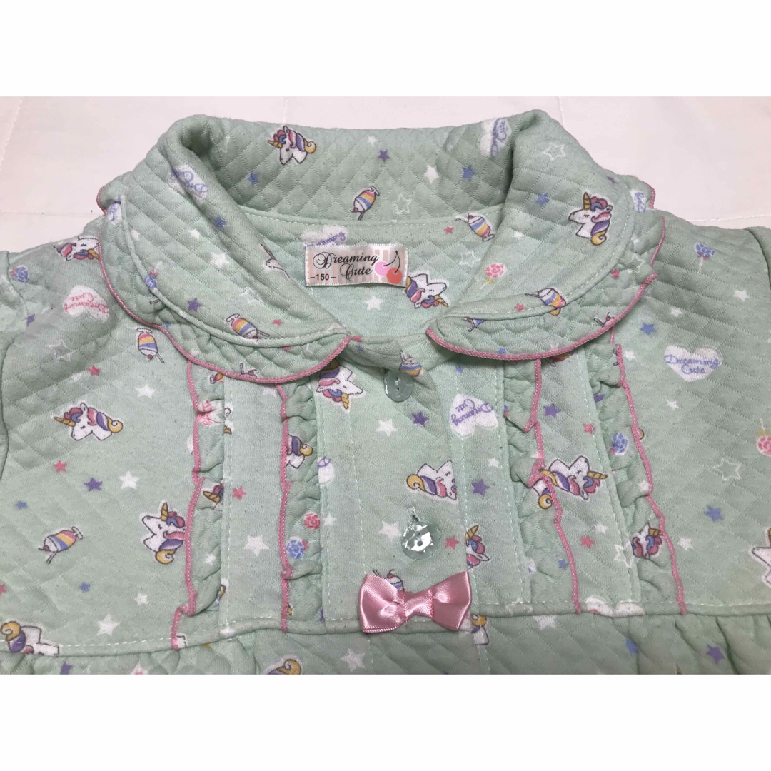 キルト　パジャマ　140.150 キッズ/ベビー/マタニティのキッズ服女の子用(90cm~)(パジャマ)の商品写真