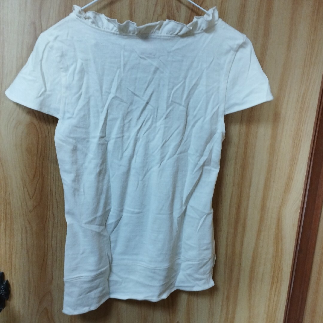 bianca maria(ビアンカマリア)のレースアップフロント　Tシャツ レディースのトップス(Tシャツ(半袖/袖なし))の商品写真