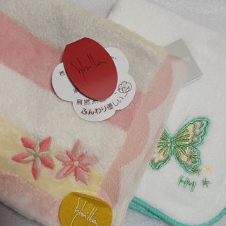 シビラ(Sybilla)の値下げ📌シビラ&ハナエモリ☆タオルハンカチ2枚セット(ハンカチ)