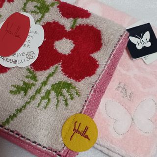 シビラ(Sybilla)の値下げ📌シビラ&ハナエモリ☆タオルハンカチ2枚セット🌼(ハンカチ)