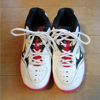 ミズノ(MIZUNO)のミズノ　バドミントンシューズ　24.5(バドミントン)