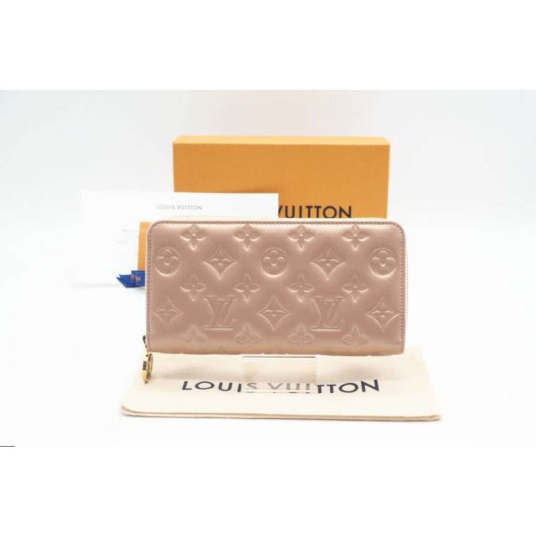 LOUIS VUITTON ルイ ヴィトン ジッピーウォレットカラー系統ローズゴールド