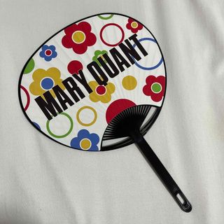 マリークワント(MARY QUANT)のマリークワント　MARYQUANT うちわ　ノベルティ(ノベルティグッズ)