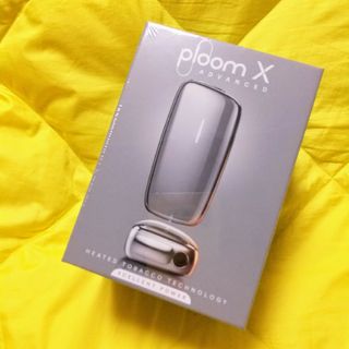 プルームテック(PloomTECH)の【NewModel】silverプルーム X アドバンスド スターターキット(タバコグッズ)