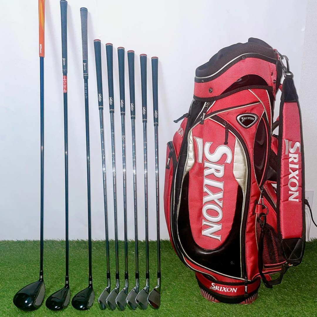 SRIXON スリクソン ゴルフクラブセット 初心者〜中級者 フレックスS