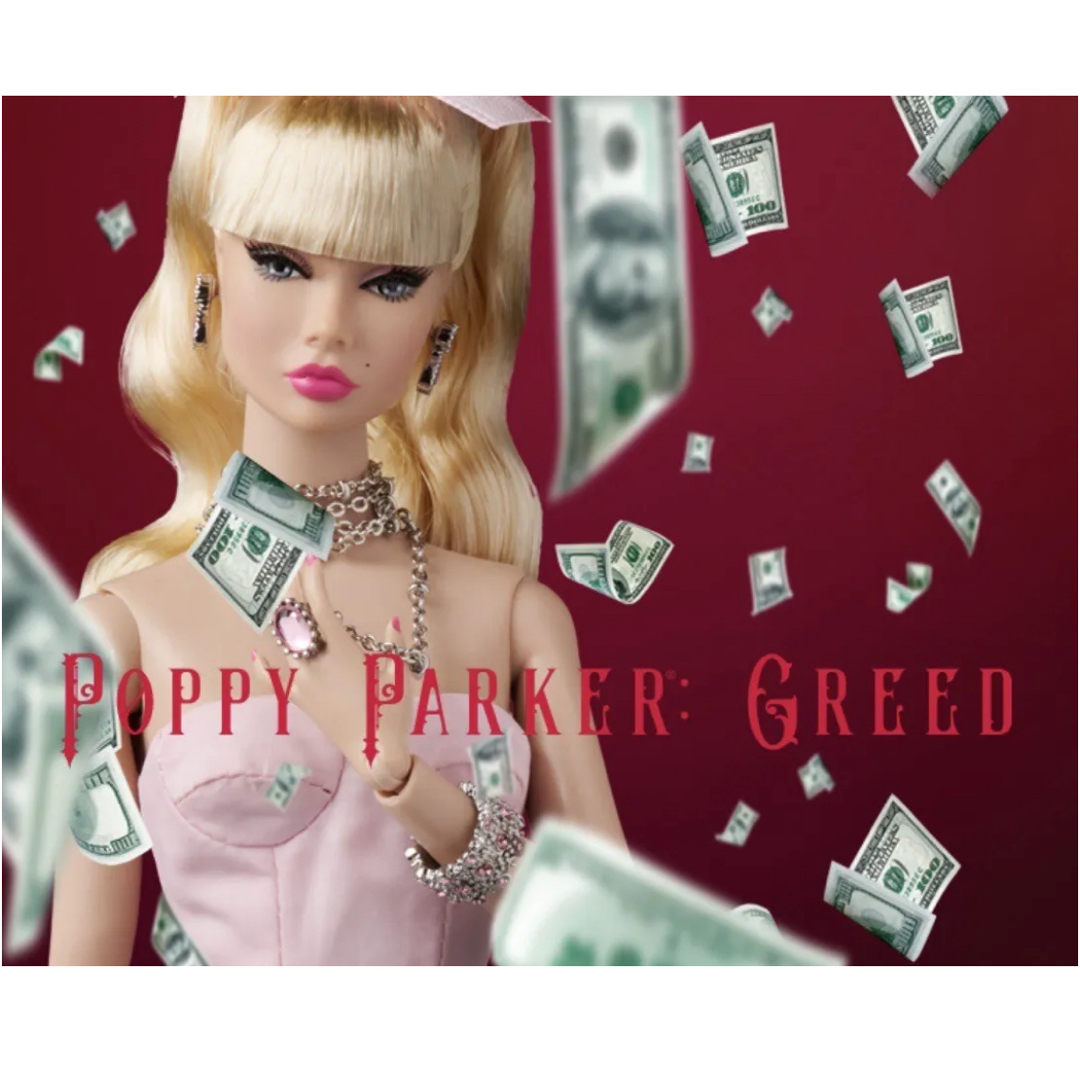 Barbie(バービー)のPoppy Parker All For Me So Greedy 7Sins ハンドメイドのぬいぐるみ/人形(人形)の商品写真