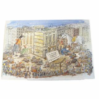 【希少品】HERMES エルメス ウッドパズル ラ・メゾン・デュ・24・フォーブル 106ピース