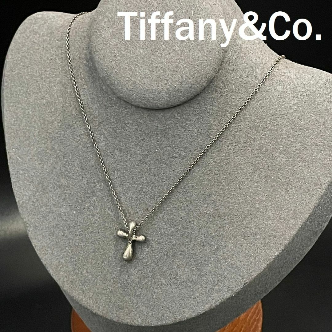 TIFFANY＆Co. エルサペレッティ スモールクロス SV925 ネックレス