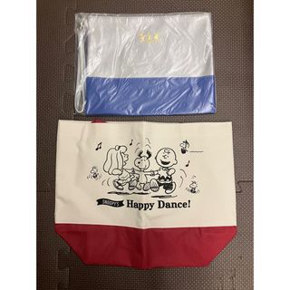 スヌーピー(SNOOPY)のスヌーピー　エコバッグ　ポーチ(エコバッグ)