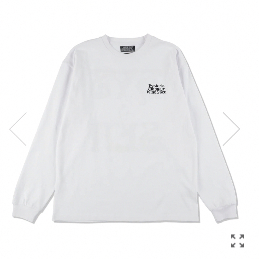 WIND AND SEA - 【HYSTERIC GLAMOUR X WDS】長袖 Tシャツ WHITEの通販 ...