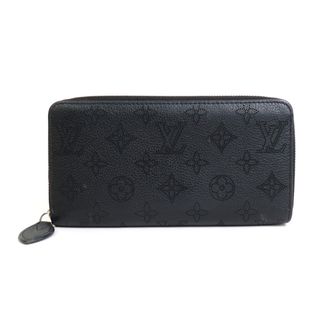 ルイヴィトン(LOUIS VUITTON)のルイ ヴィトン LOUIS VUITTON ラウンドファスナー長財布 モノグラムマヒナ ジッピーウォレット モノグラムマヒナ ブラック シルバー レディース 送料無料【中古】 e57408f(財布)