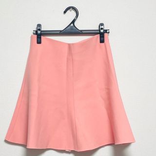 ザラ(ZARA)のZARAサーモンピンクスカート♡(ひざ丈スカート)