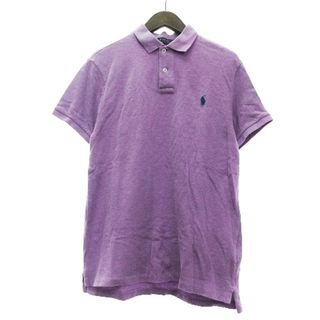 ポロラルフローレン(POLO RALPH LAUREN)のポロ ラルフローレン ポロシャツ カスタムスリムフィット 半袖 紫 M ■SM1(ポロシャツ)