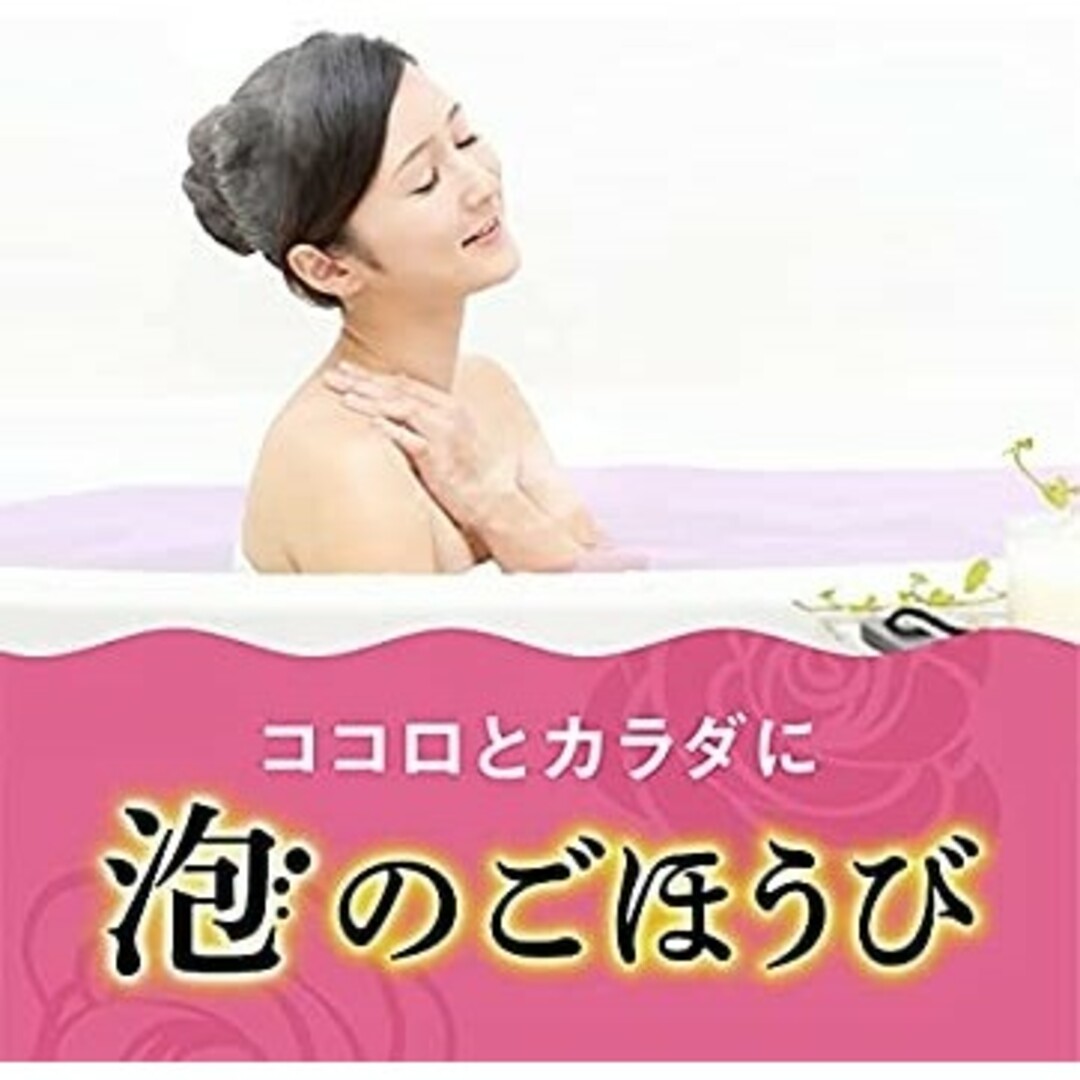 アース製薬(アースセイヤク)の温泡入浴剤 炭酸湯 こだわりローズ4種類 [32錠]香りの入浴セット コスメ/美容のボディケア(入浴剤/バスソルト)の商品写真