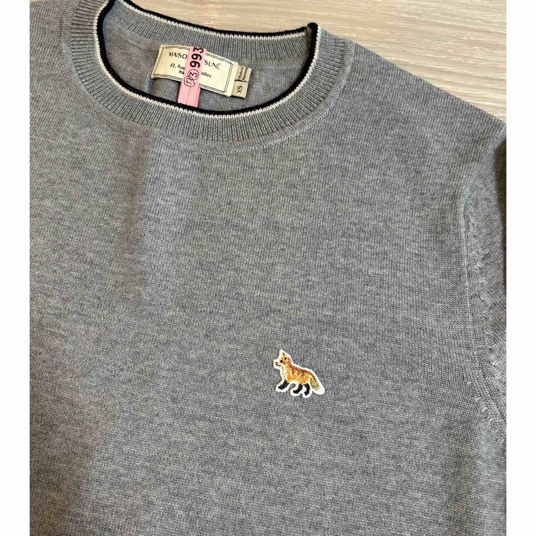 MAISON KITSUNE'(メゾンキツネ)のMAISON KITSUNE メゾンキツネ クルーネックニット メンズのトップス(ニット/セーター)の商品写真