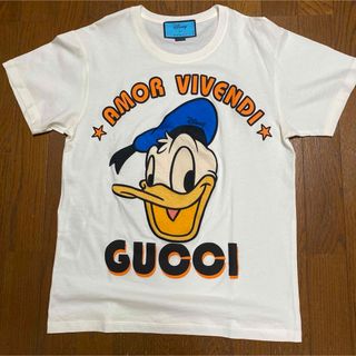 グッチ(Gucci)のGUCCI Disney グッチ　ディズニー　ドナルド　コラボTシャツ(Tシャツ/カットソー(半袖/袖なし))