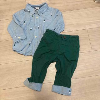 ベビーギャップ(babyGAP)のベビーギャップ　セットアップ(シャツ/カットソー)