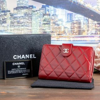 【美品】CHANEL 2つ折り財布 ※早い者勝ち、送料無料、即日配送