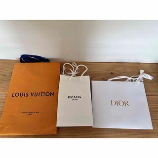 ルイヴィトン(LOUIS VUITTON)のショッパー各種 3点セット(ショップ袋)